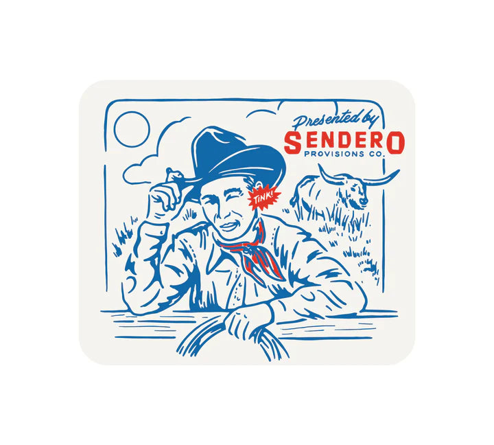 Tip Your Hat Sticker